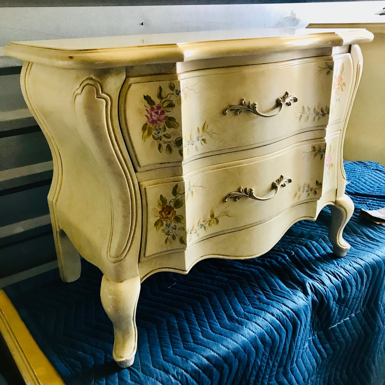 Romweber French Bedroom Set Dresser Night Stands Headboard Etsy