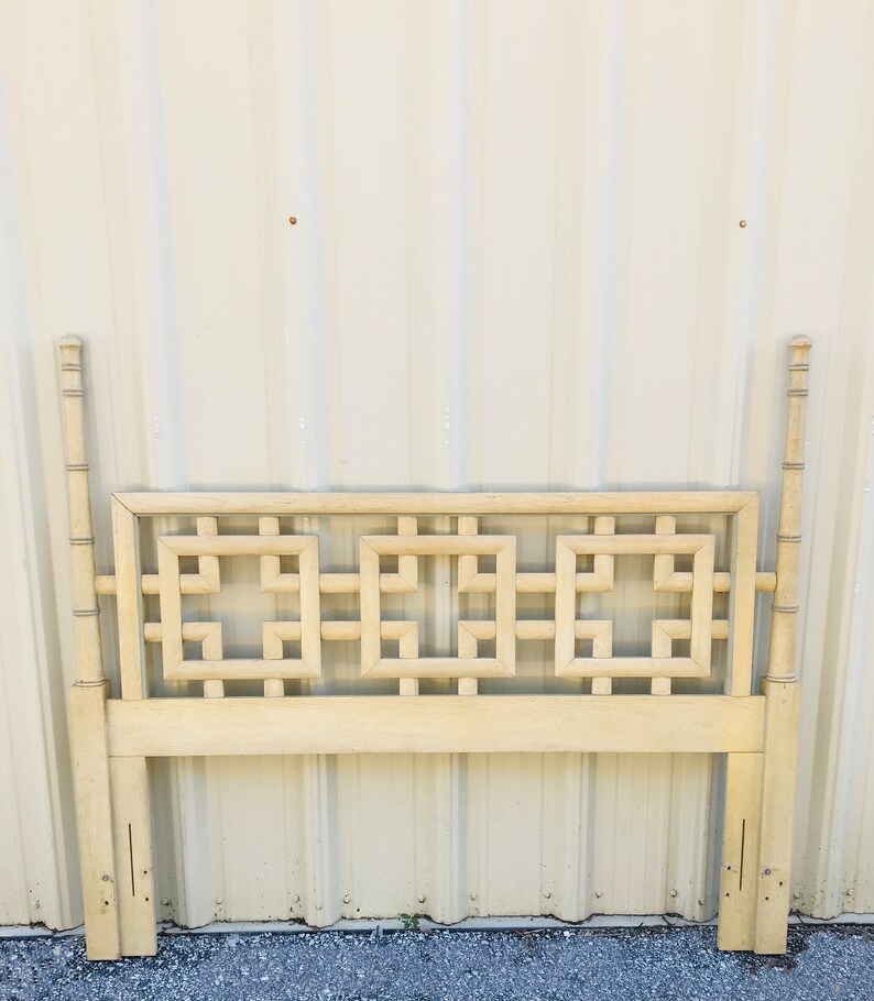 Dixie Shangri La Queen Headboard Chinoiserie Asian Chinese Etsy