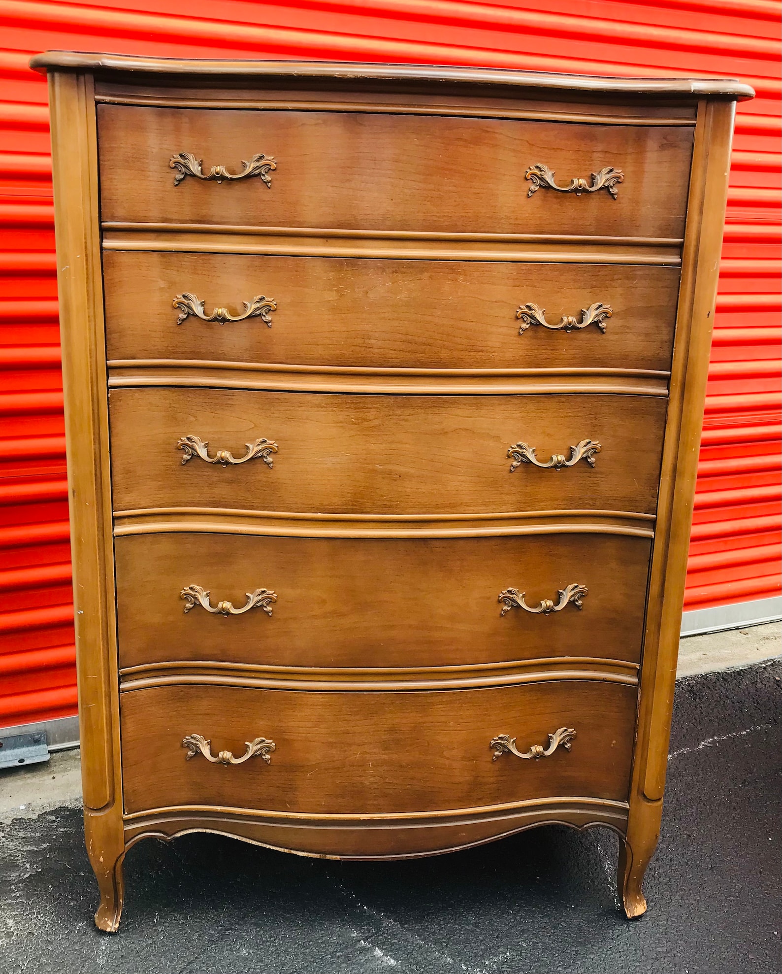 Dixie Français Provincial Chest of Drawers 5 Drawer Dresser Etsy