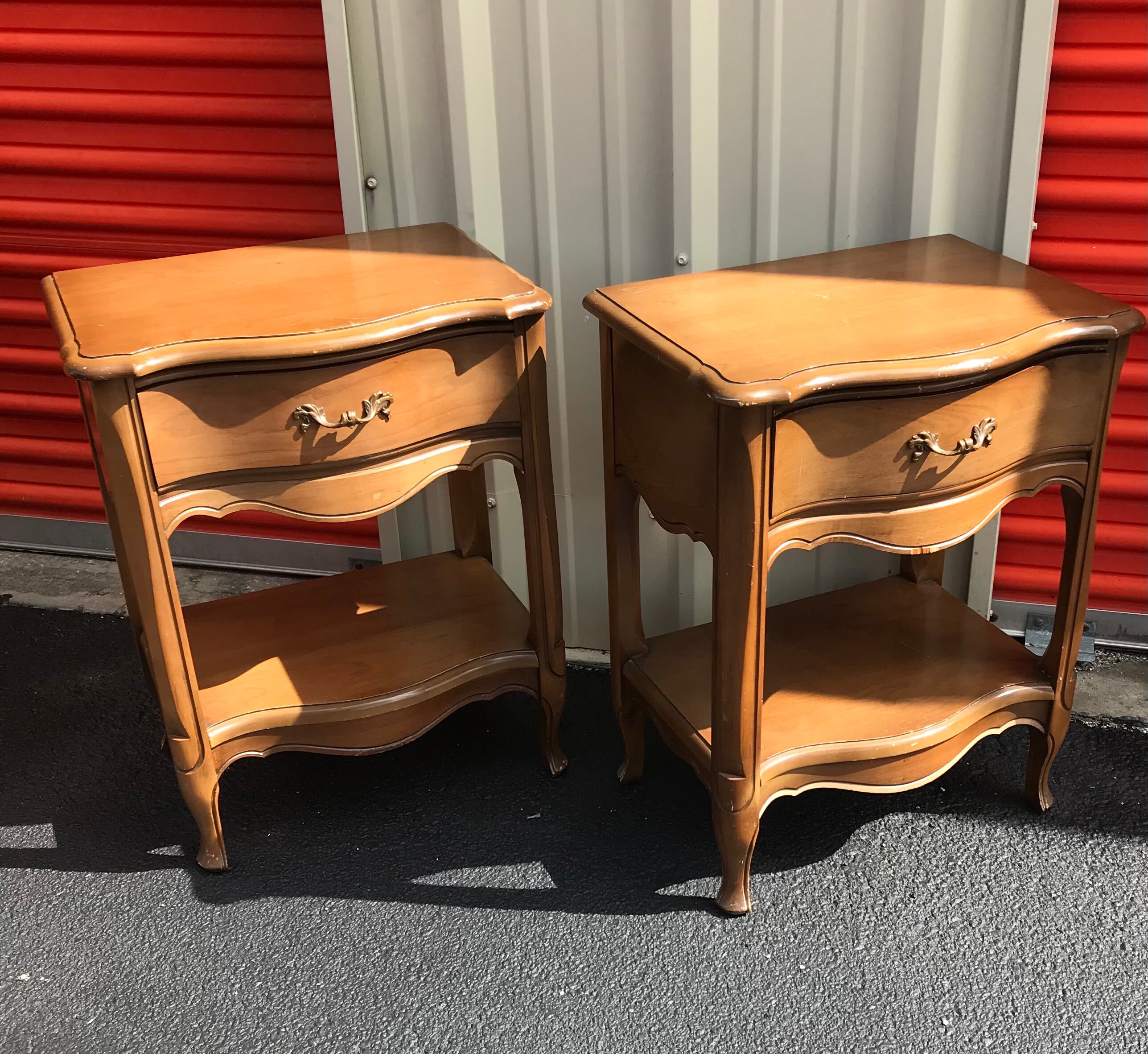 Dixie French Provincial Night Stands End Tables J.B.Van Etsy