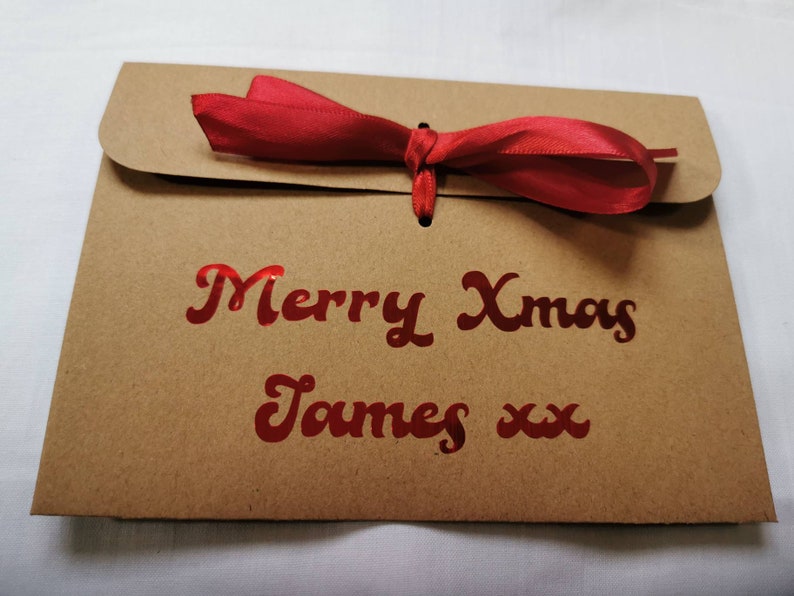 Personalised Money Wallets/gift Card Envelopes/mothers Etsy Australia