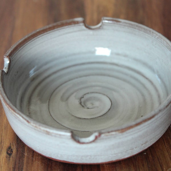 Ceramic handmade ashtray