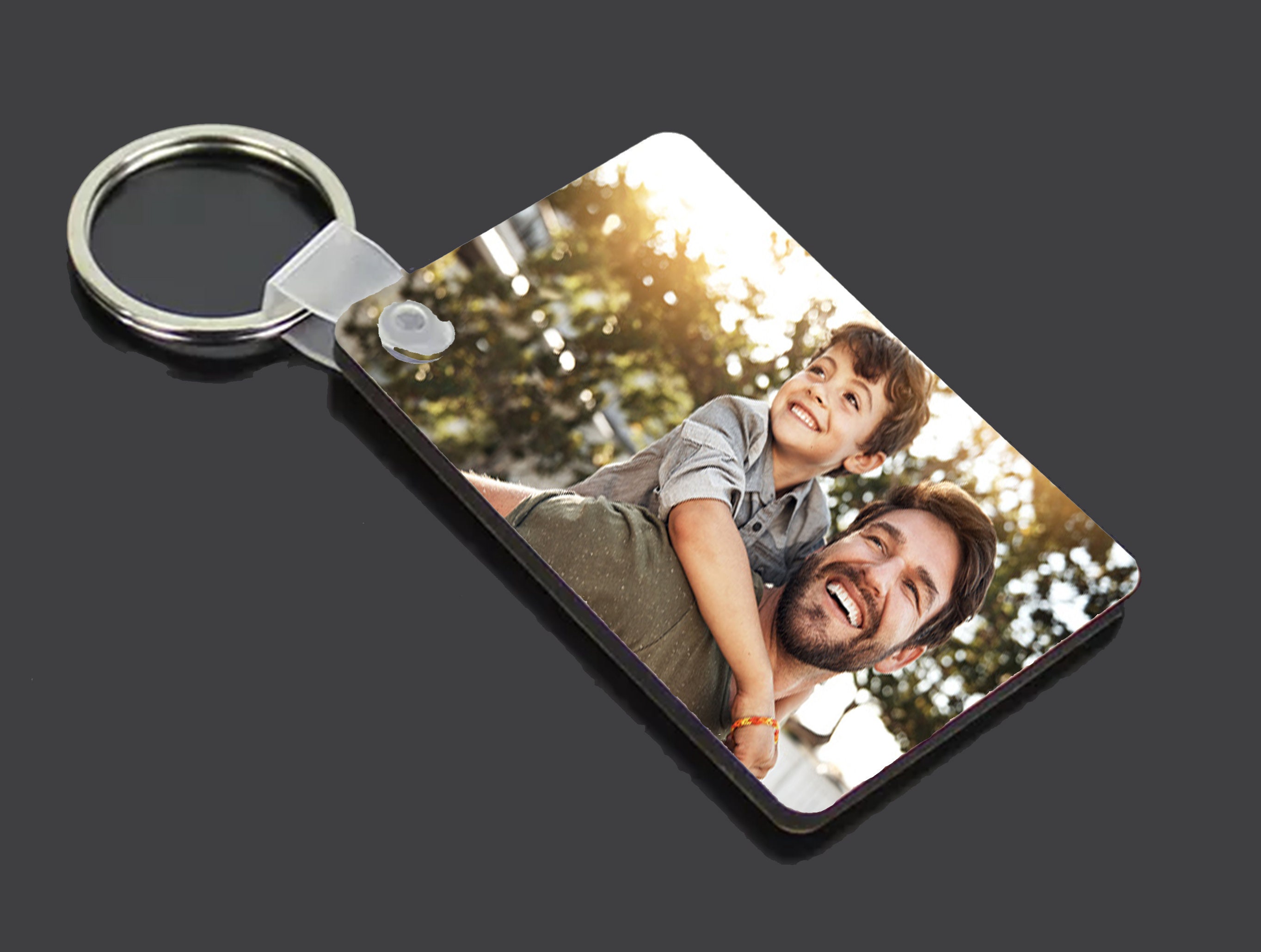 Personalised Car Keyring - Personalised From Your Photo - CustomKings