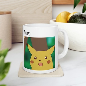 Shocked Meme Mug Inspired Funny Suprised Mug