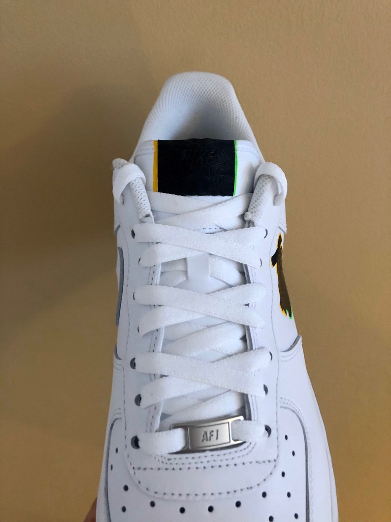 custom glitch air force 1