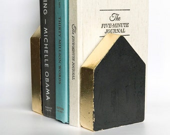 Concrete bookends // Book holder // Book lover gift // Book shelf decor// Christmas gift