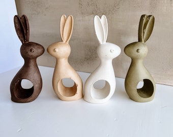 Concrete Easter bunny // Easter decorations // Easter table decor