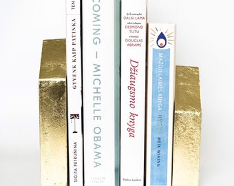 Concrete bookends // Book holder // Book lover gift // Book shelf decor// Paperweight