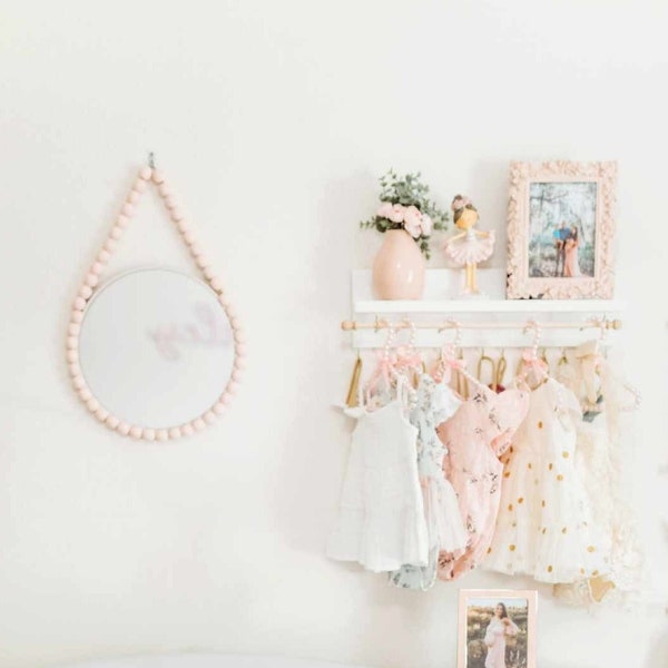 Nursery Shelves | Headband Holder | Bow Holder Baby Girl | Necklace Holder