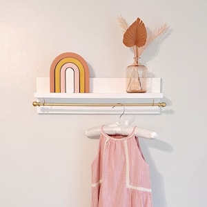 Nursery Shelves | Clothes Rack | Headband holder | Nursery bookshelf