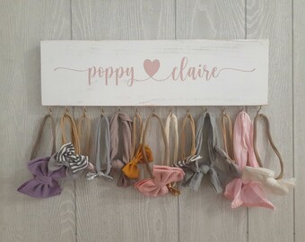 baby girl headband holder