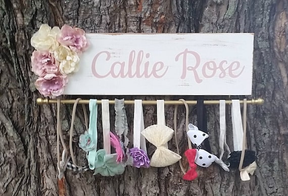 baby girl headband holder