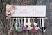 Personalized bow holder, Headband holder, Baby shower gift, Christmas gift for girl, Nursery wall decor, Birthday gift for girl 