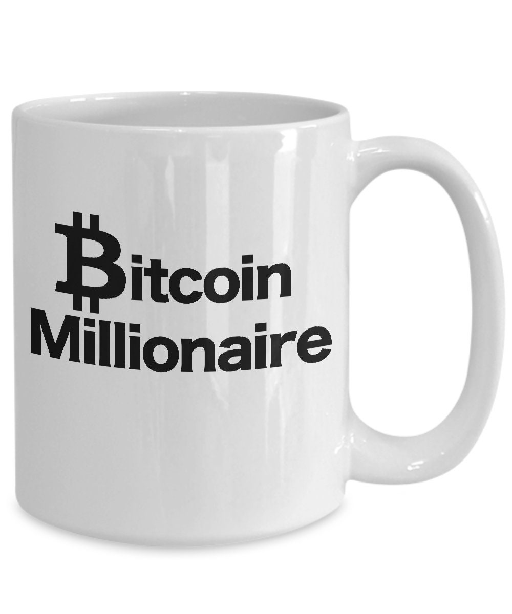 Bitcoin Millonario taza taza de café blanco regalo divertido para  criptomoneda símbolo libre mercado futura inversiones BTC BTC - Etsy México
