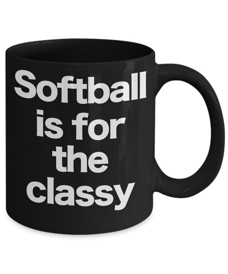 Details about   Softball Mug White Coffee Cup Funny Gift for Mom Coach Dad Travel Best Ever 