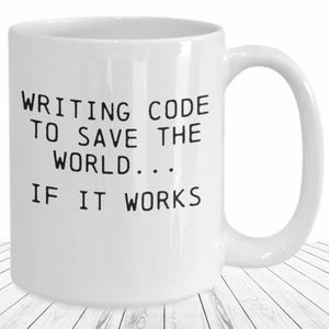 Computer Coder Becher Coding Engineer Kaffeetasse Lustiges Geschenk für Daten Geek Programmieren Nerd Schreiben Technischer Code Programmierer Geschenke