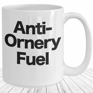 Anti Ornery Pills Mug White Coffee Cup Funny Gift for Mom Boss Teacher Curmudgeon Co-Worker Coach