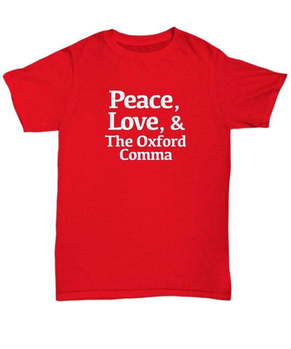Team Oxford Comma Funny English Grammar Punctuation Tshirt Team Oxford Comma Funny English Grammar Punctuation Tshirt