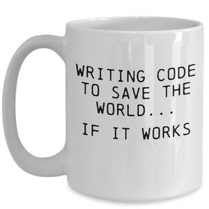 Computer Coder Mug Coding Engineer Coffee Cup Funny Gift for Data Geek Programming Nerd Writing Technical Code Programmer Gifts afbeelding 4