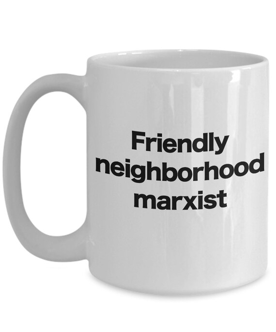 Karl Marx Mug White Coffee Cup Funny Gift For Communist Etsy