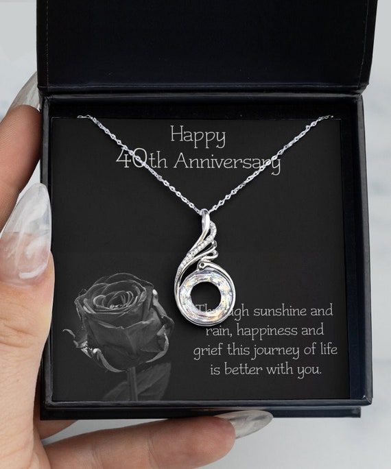 Jewelry for 40th best sale anniversary