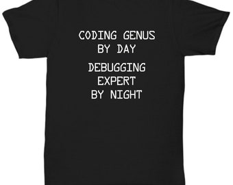Debugging Expert Shirt Computer Coder Gift for Computer Programmer Ethical Hacker T-Shirt Data Analyst