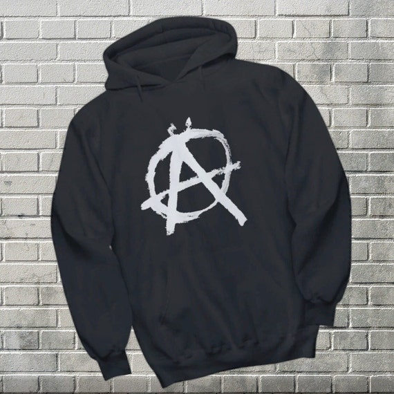Anarchist Hoodie Anarchy A Sweatshirt Funny Gift for Ancap