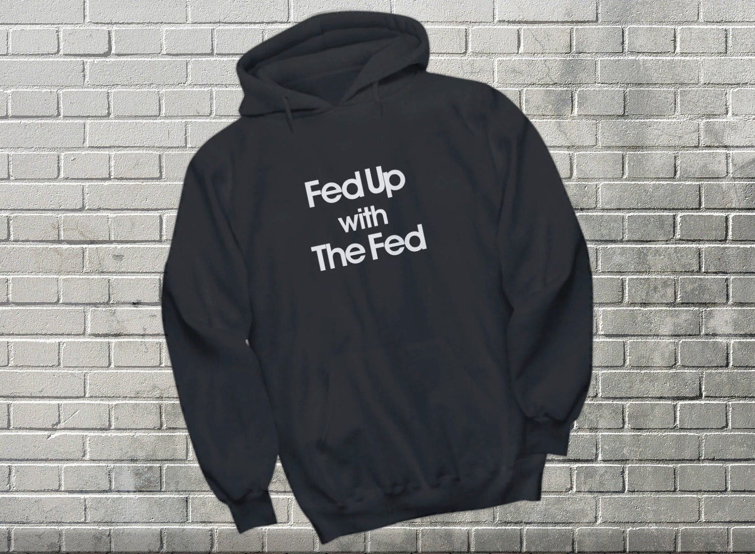 Fed up hoodie top