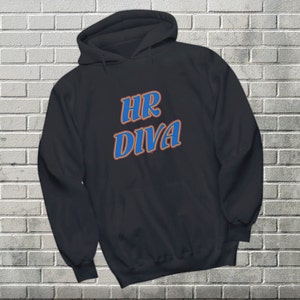 HR Diva Hoodie Funny Gift for Human Resources Women Hooded Sweatshirt Gifts for Chief HR Officer Pullover Department Boss Lady Co Worker