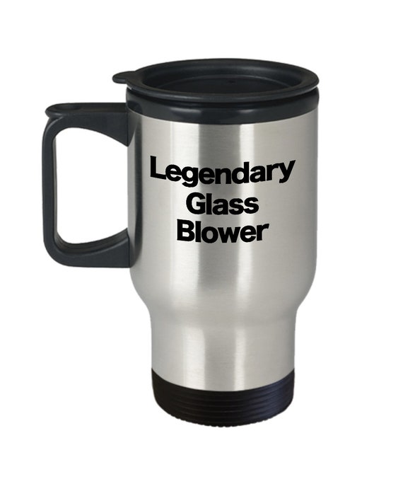Details about / Glass Blower Mug White Coffee Cup Funny Gift for Artist Tradesman Craftsman
