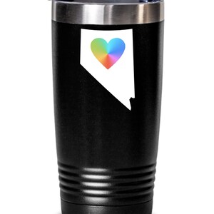 Nevada Tumbler Reise Kaffeetasse Las Vegas Wüste Staat Home Tie Dye Liebe