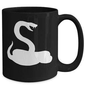 Klapperschlangen-Kaffeebecher Geschenk für Schlangenmutter Diamondback-Klapperschlangenfänger Geschenk Texas-Klapperschlangen-Tasse Treten Sie nicht auf mich