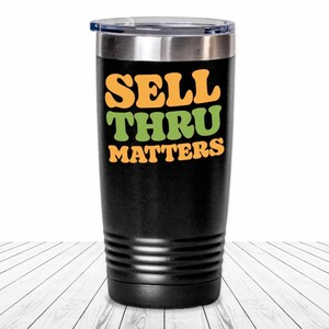 Reseller Tumbler E-Kommerz Boss Reise Kaffeetasse Lustiges Geschenk für Thrifting Flipper Verkauf Thur Matters Sales Metrics Verkauft Comps