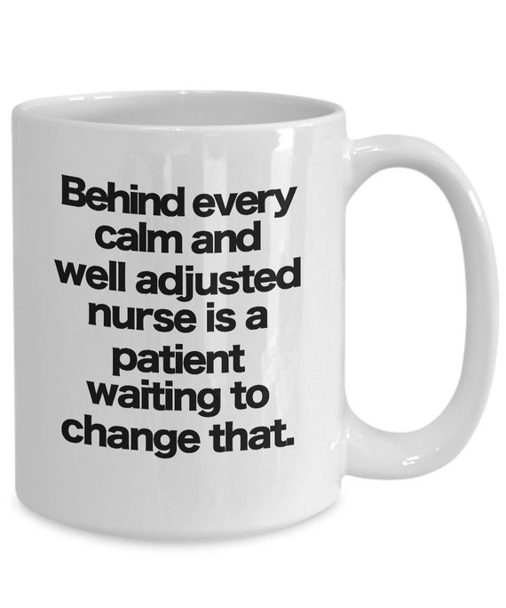 Details about   Funny Nurse Mug White Coffee Cup Gift for Pedatric PICU Cardiac Army Psych ER