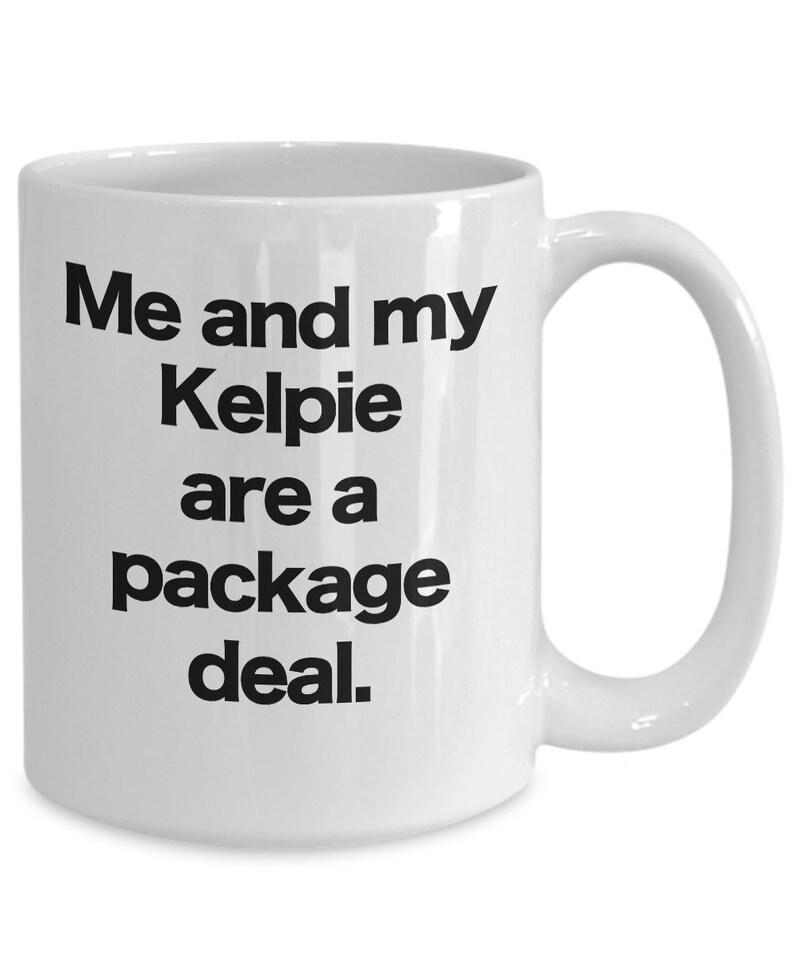 Australian Kelpie Mug Coffee Cup Funny Gift for Sheep Dog