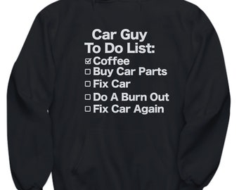 Can Buy Car Parts Hoodie Funny Car Guy Car Lover Auto Mechanic Gift Shirt Hooded Pullover Sweatshirt