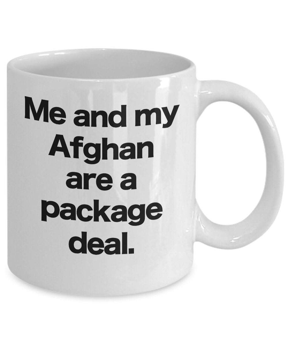 Details about   Afghan Hound Mug Coffee Cup Funny Gift for Dog Owner Lover Mom Dad Package Deal 