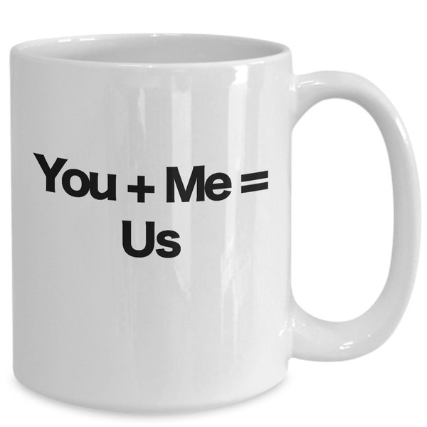 You Me Us White Mug Etsy
