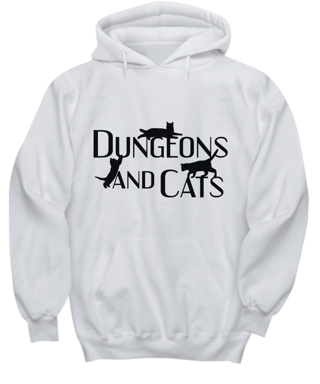 Sweat à Capuche Maître Du Jeu RPG - Cadeau Geek Drôle JDR Seigneur Des Anneaux Fan De Role Play