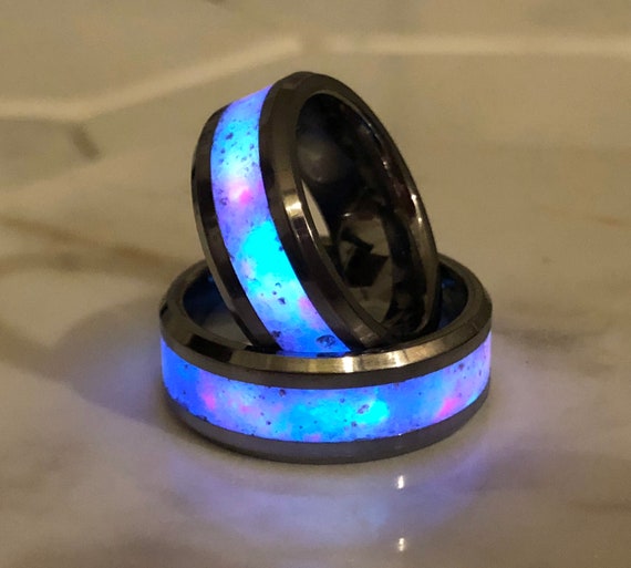 glowing tungsten ring