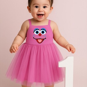 abby cadabby birthday dress Abby Cadabby Inspired Costume tutu dress Halloween Birthday 0-6 months