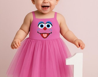 Handmade Abby Cadabby Inspired Birthday Party Dress