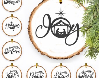 Joy Love Peace Svg Etsy