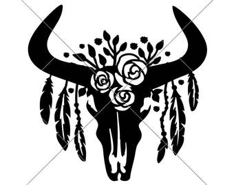 Download Cow skull | Etsy