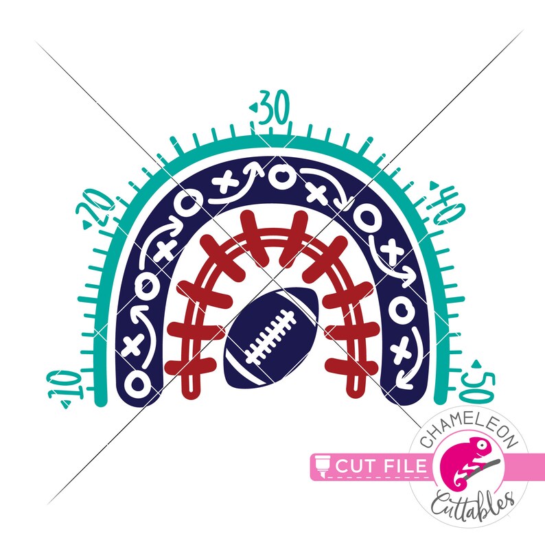 Football SVG Football Rainbow SVG Football Mom Svg Shirt Etsy