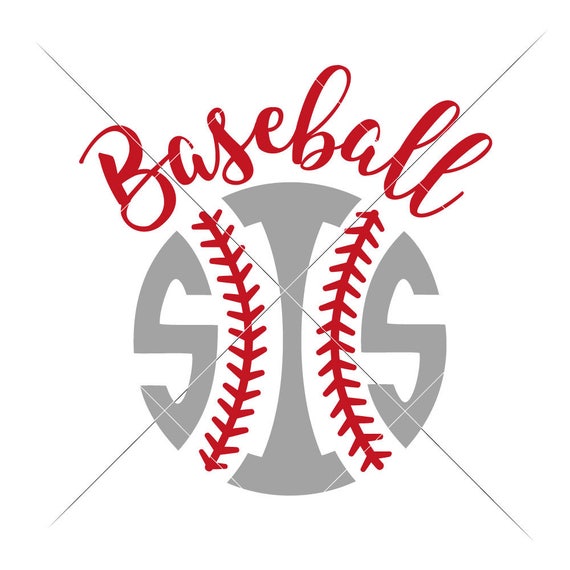 Commercial Use Digital Design Baseball Bro Sports Brother SVG eps dxf png Files for Cutting Machines like Silhouette Cameo and Cricut
