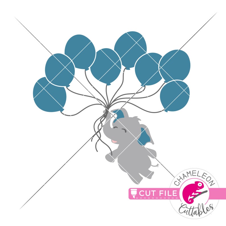 Free Free 260 Elephant With Balloon Svg SVG PNG EPS DXF File