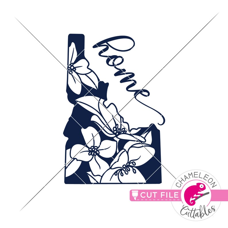 Idaho State Flower Syringa Outline SVG Png File for - Etsy
