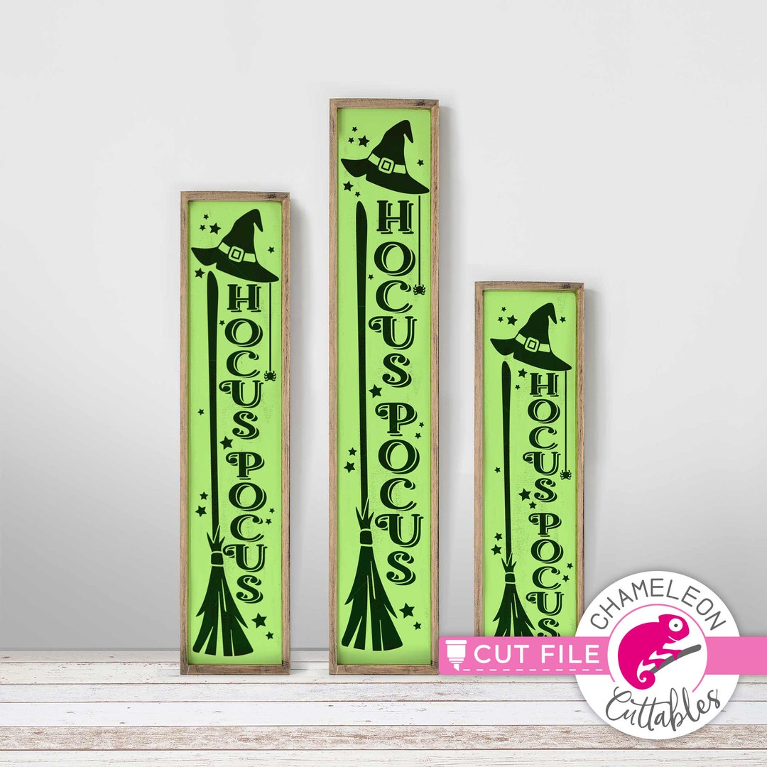 Halloween Porch Sign SVG, Witch Porch Sign SVG, Hocus Pocus Porch Sign ...