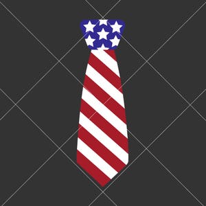 SVG、PNG、Dxf、Jpeg、男の子用アメリカンネクタイシャツ、愛国的な7月4日、USAネクタイ、SVGカットファイルと昇華PNG、商用利用デジタルデザイン